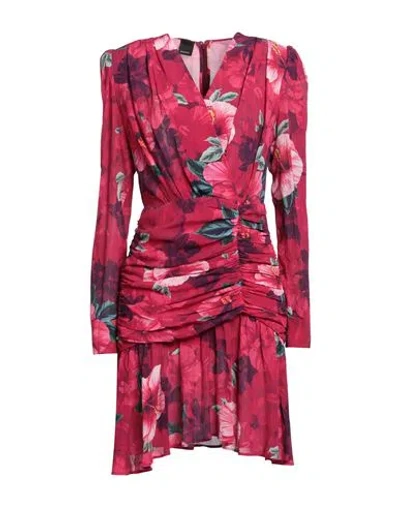 Pinko Woman Mini Dress Fuchsia Size 8 Viscose