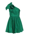 Pinko Woman Mini Dress Green Size 2 Polyester