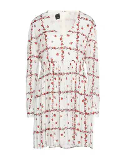 Pinko Short Dresses In White