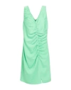Pinko Woman Mini Dress Light Green Size 4 Polyester In Green