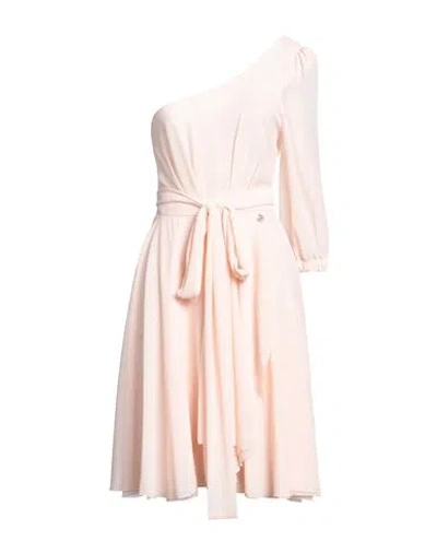 Pinko Woman Mini Dress Light Pink Size 8 Polyester