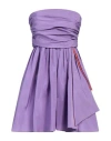 Pinko Woman Mini Dress Light Purple Size 6 Polyester