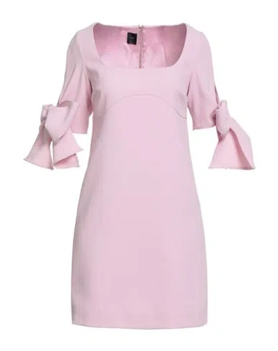 Pinko Woman Mini Dress Pink Size 2 Polyester, Elastane