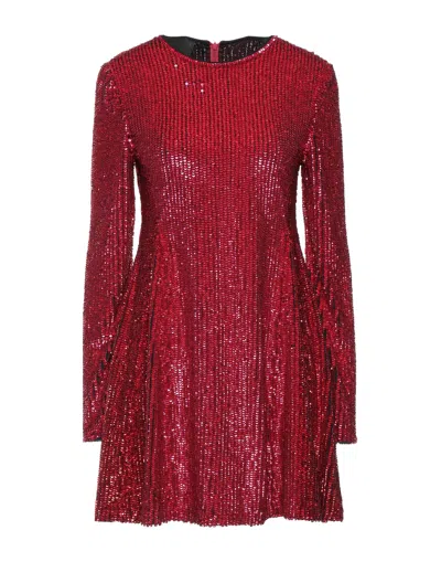 Pinko Woman Mini Dress Red Size 2 Polyamide, Rubber