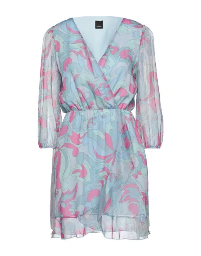 Pinko Short Dresses In Blue