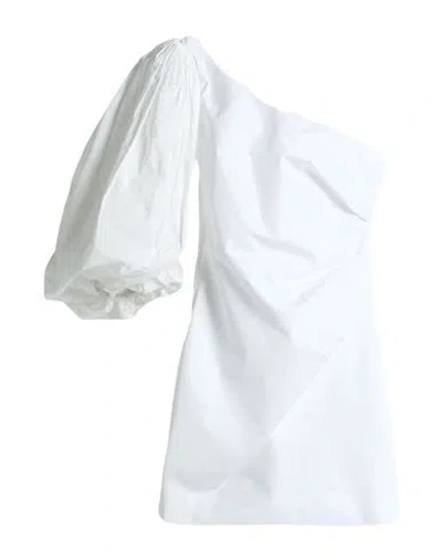 Pinko Woman Mini Dress White Size 10 Polyester