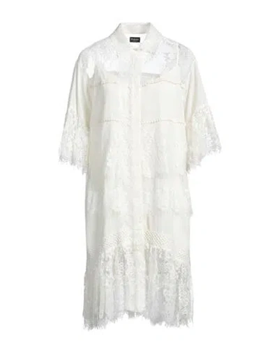 Pinko Woman Mini Dress White Size 4 Polyester