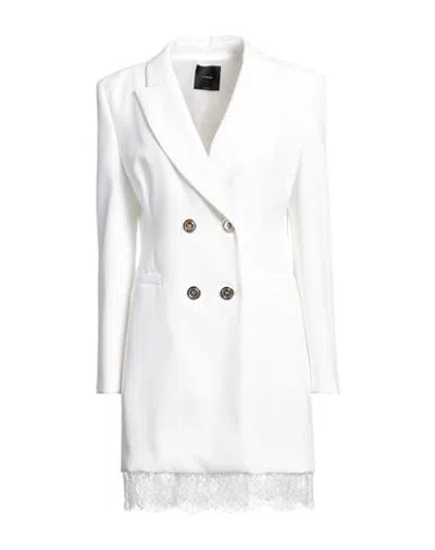 Pinko Woman Mini Dress White Size 6 Polyester, Elastane, Polyamide