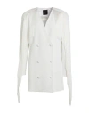 Pinko Woman Mini Dress White Size 8 Polyester, Elastane In White