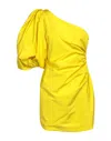 Pinko Short Dresses In Yellow