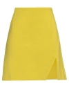Pinko Woman Mini Skirt Lime Green Size 4 Viscose, Polyamide, Elastane