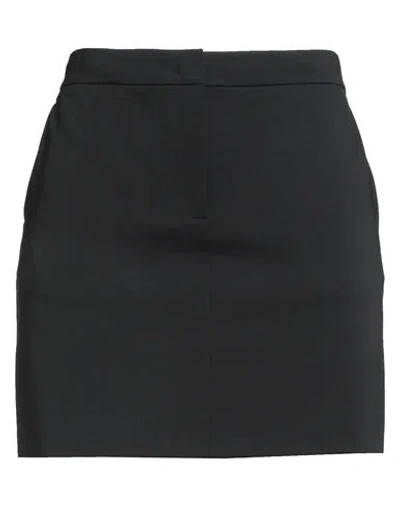 Pinko Woman Mini Skirt Black Size 10 Viscose, Polyamide, Elastane