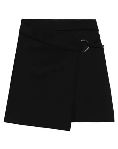 Pinko Woman Mini Skirt Black Size 8 Viscose, Polyamide, Elastane