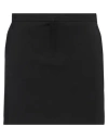Pinko Woman Mini Skirt Black Size 14 Viscose, Polyamide, Elastane