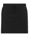Pinko Woman Mini Skirt Black Size 14 Viscose, Polyamide, Elastane In Black