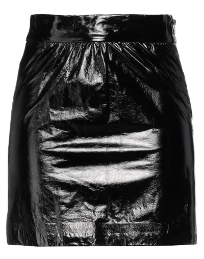 Pinko Mini Skirts In Black