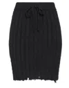 Pinko Mini Skirts In Black