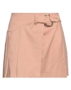 Pinko Woman Mini Skirt Blush Size 6 Wool, Polyester, Viscose, Elastane In Pink