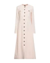 Pinko Woman Overcoat & Trench Coat Light Pink Size 4 Cotton, Acrylic, Polyamide, Viscose, Metallic F In Pink