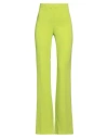 Pinko Woman Pants Lime Green Size 6 Polyester, Elastane In Green