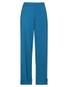 Pinko Woman Pants Azure Size 10 Polyester, Wool, Elastane In Blue