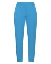 Pinko Woman Pants Azure Size 2 Polyester, Elastane In Blue