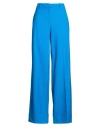 Pinko Woman Pants Azure Size 6 Polyester, Wool, Elastane In Blue