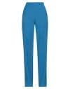 Pinko Woman Pants Azure Size 6 Polyester, Wool, Elastane In Blue