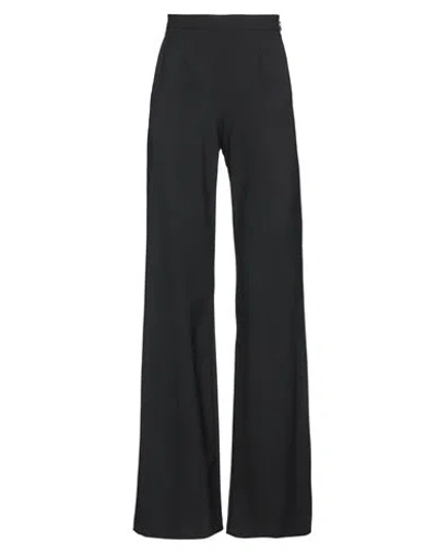 Pinko Woman Pants Black Size 0 Polyester, Wool, Elastane