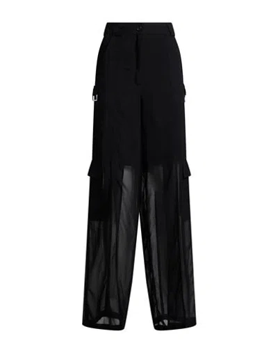 Pinko Woman Pants Black Size 10 Polyester