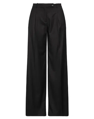 Pinko Woman Pants Black Size 8 Polyester, Viscose, Elastane