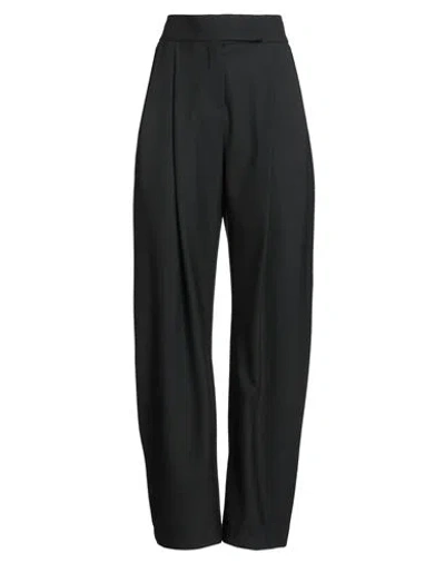 Pinko Woman Pants Black Size 10 Polyester, Wool, Lyocell