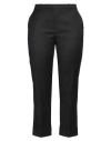 Pinko Woman Pants Black Size 10 Wool, Polyester, Viscose, Elastane, Acrylic