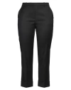 Pinko Woman Pants Grey Size 10 Polyester, Wool, Viscose, Elastane, Polyamide In Black