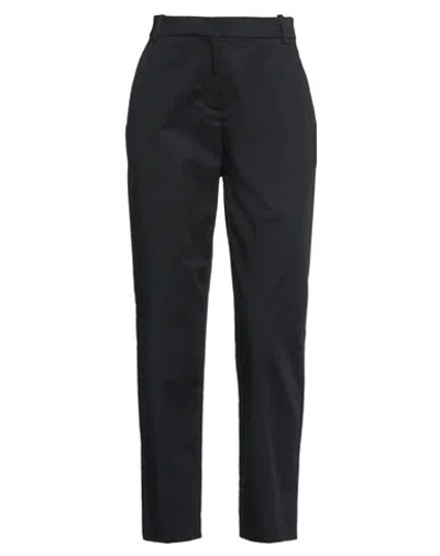 Pinko Woman Pants Black Size 4 Cotton, Elastane