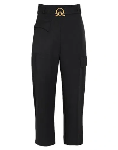 Pinko Woman Pants Black Size 4 Polyester, Viscose, Elastane