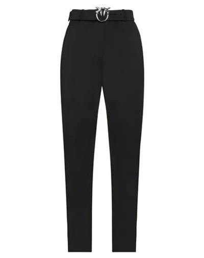 Pinko Woman Pants Black Size 4 Viscose, Polyamide, Elastane
