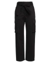 Pinko Woman Pants Black Size 10 Cotton