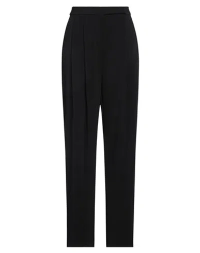 Pinko Woman Pants Black Size 6 Polyester, Elastane