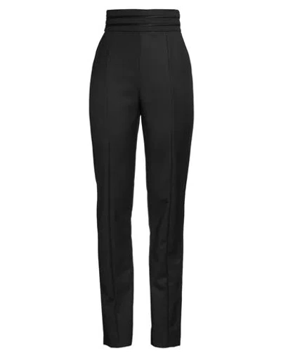 Pinko Woman Pants Black Size 6 Polyester, Wool, Acetate