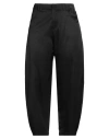 Pinko Woman Pants Black Size 6 Viscose, Cotton In Black