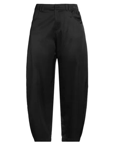 PINKO PINKO WOMAN PANTS BLACK SIZE 6 VISCOSE, COTTON