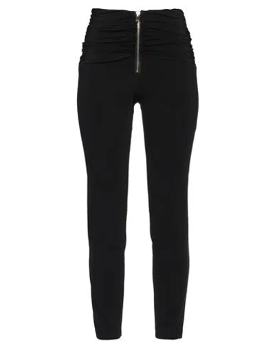 Pinko Woman Pants Black Size 8 Viscose, Polyamide, Elastane