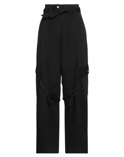 Pinko Woman Pants Black Size 8 Cotton