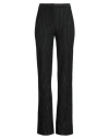 Pinko Woman Pants Black Size 8 Polyamide, Viscose, Elastane, Cotton