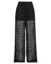Pinko Woman Pants Black Size 10 Polyester In Black