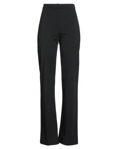 Pinko Woman Pants Black Size 8 Viscose, Polyamide, Elastane