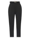 Pinko Woman Pants Black Size 8 Viscose, Polyamide, Elastane