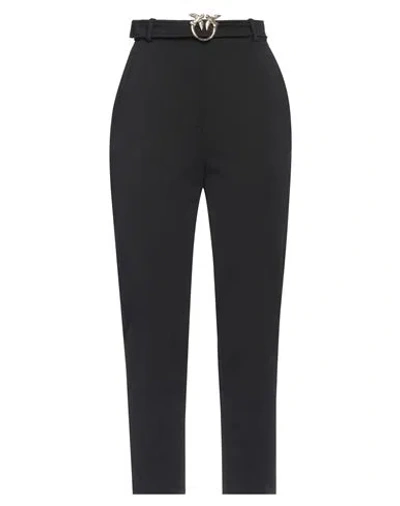 Pinko Woman Pants Black Size 8 Viscose, Polyamide, Elastane