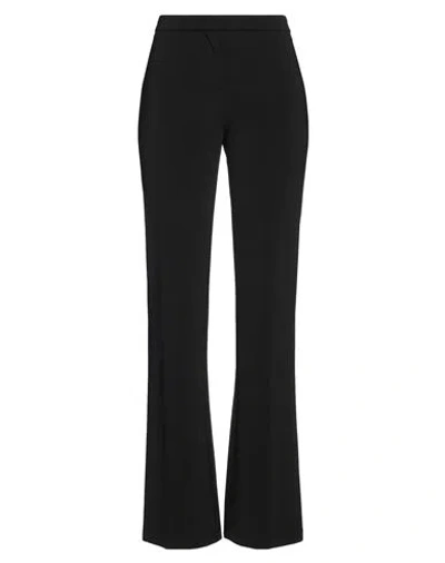 Pinko Woman Pants Black Size 8 Viscose, Polyamide, Elastane